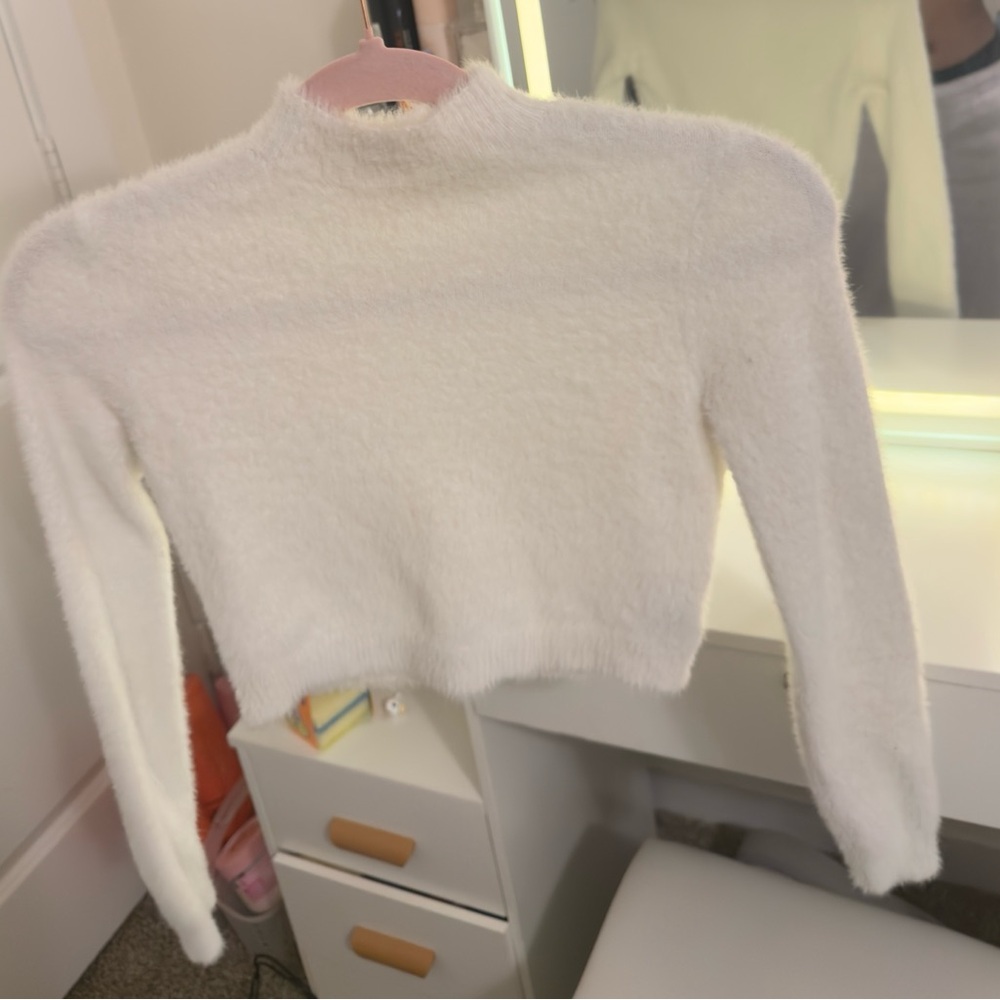 Cozy White Women's Sweater